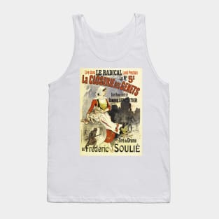 La Closerie Des Genets by jules Cheret 1896 Vintage French Advertisement Art Tank Top